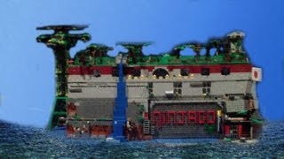 Lego Ninjago MOC Ninja Stronghold [upl. by Otanod]