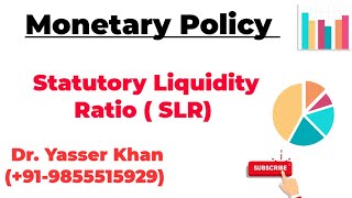 Monetary Policy  Statutory Liquidity Ratio  SLR  Instruments Of Monetary Policy  Economics  UGC [upl. by Yenoh]