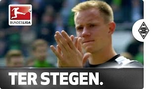 Tearful Ter Stegen Waves Goodbye to Mönchengladbach [upl. by Gninnahc674]