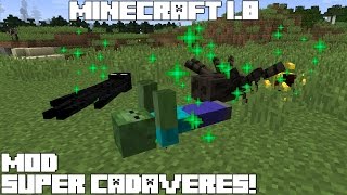 Minecraft 18 MOD SUPER CADAVERES RPGLoot Mod Español [upl. by Ahsuat251]