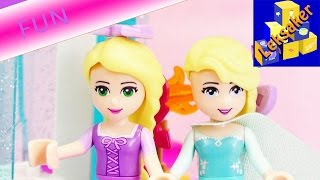 Disney Story svenska – Frozen isdrottning Elsa och Rapunzel prinsessor [upl. by Redd]