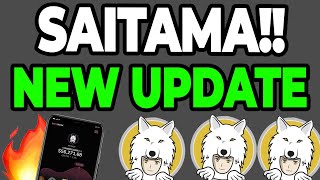 SAITAMA INU NEWS TODAY SAITAMASK IS GOING HUGE GET READY [upl. by Sitelc]