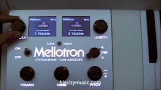 M4000D Digital Mellotron  Quick Demo [upl. by Ruthven]