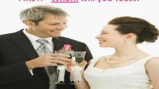 A Simple Wedding Toast Speech or Introduction [upl. by Llyrehc]