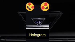 how to make hologram projects at home using bottle viral diy experiment shorts [upl. by Dalton]