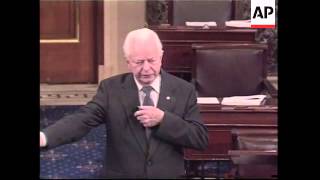 Senate joins Reps in passing Bush war bill [upl. by Notsuh]