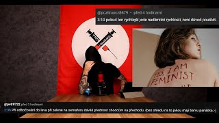 Bizár v komentářích naskočily na mě feministky  Jehelník 31 [upl. by Eilah484]