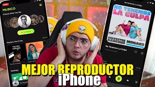 EL MEJOR Reproductor De MÚSICA Para IPHONE ios 2022 [upl. by Annahsad]