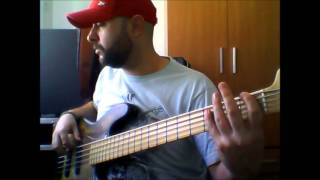 Erykah Badu quotRimshotquot Bass cover [upl. by Isus459]