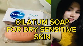 RECOMMEND OILATUM SOAP BAR GOOD FOR DRY SENSITIVE SKIN ITCHY SKIN ECZEMA [upl. by Ydner]