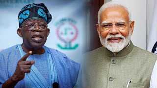 INDIAN PRIME MINISTER USE YORUBA TO GREET PRES BOLA TINUBU IN MEETING IN ASO VILLA [upl. by Alemaj]