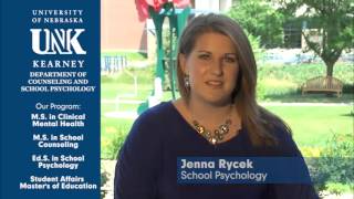 Jenna Rycek  School Psychology Program [upl. by Nairbo]