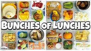 HOT Lunch Ideas and Sandwiches 🍎 Bunches of Lunches [upl. by Rita420]