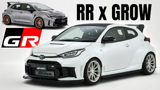 Toyota GR Yaris RR x GROW Concept and GR x GROW Design GR COROLLA [upl. by Duffie]