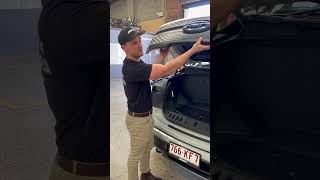 How to set the Frunk open height on the F150 Lightning  AUSEV [upl. by Millisent282]