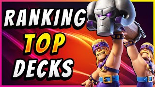 RANKING the TOP Decks in Clash Royale [upl. by Ttirrem157]