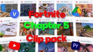 The BEST CHAPTER 5 FREE CLIP PACK  150 Fortnite Clips [upl. by Eudocia557]