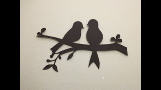 DIY Bird Wall Decor [upl. by Hartzke]