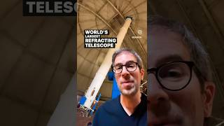 Largest refracting telescope in the world at Yerkes Observatory astronomy space facts telescope [upl. by Eiramanna]