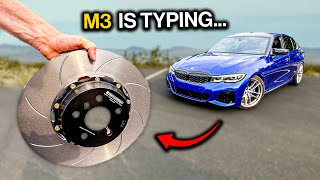 My M340i Gets A Brake Upgrade  Girodisc 2Piece Slotted Rotors [upl. by Einnad]