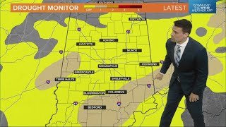 Drought conditions have officially returned to Indiana after 3 months [upl. by Nylavad657]