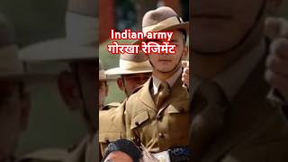 Gorkha regiment Indian army history amazingfacts funny army [upl. by Annalla]