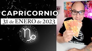 CAPRICORNIO  Horóscopo de hoy 31 de Enero 2023 [upl. by Zullo]