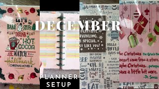 December 2024 Planner Setup [upl. by Yhtuv261]