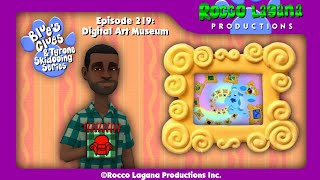 Blues Clues amp Tyrone Skidooing Series Episode 219 Digital Art Museum [upl. by Ona785]