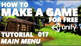 Unity Tutorial For Beginners  How To Make A Game  Part 017  Terrain amp Menu [upl. by Dranreb646]