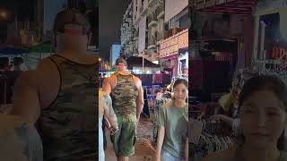 Bangkok vlog  Khao San Road nightlife alive bangkok bangkokthailand bangkoknightlife [upl. by Retniw]