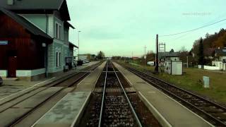 Mattigtalbahn  Führerstandsmitfahrt von Steindorf bStrasswalchen nach Braunau am Inn [upl. by Garihc79]