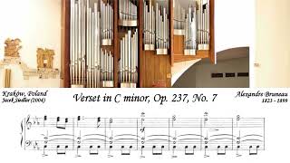 Alexandre Bruneau  Verset No 7 in C minor Op 237 [upl. by Ametaf]