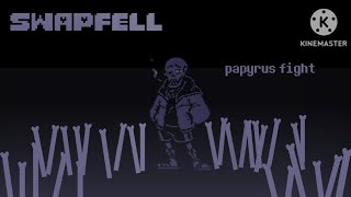 Swapfell Papyrus  Gameplay  android [upl. by Norrahc]