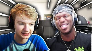 TommyInnit REACTS TO KSI REACTING TO HIM [upl. by Assenay]