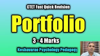 CTETPortfolioAnecdotal RecordCCEFormative Summative Dionostic Evaluation3 4MarksKeshavarao [upl. by Artkele]