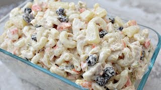 CHICKEN MACARONI SALAD  TAGALOG [upl. by Feodora]