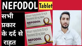 Nefodol tablet  Nefodol tablet Uses in hindi Nefopam hydrochloride in hindiDrDaljeetSinghYadav [upl. by Richmal]