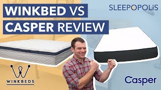 Casper vs WinkBed Mattress Review  Which Should You Buy [upl. by Wachter]