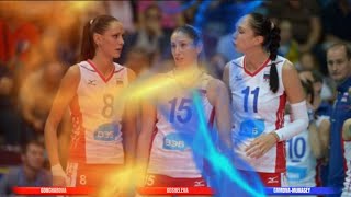 GONCHAROVA KOSHELEVA vs GAMOVA DMoscow vs DKazan 2013Afrontes no Volei Angry moments [upl. by Nimad]