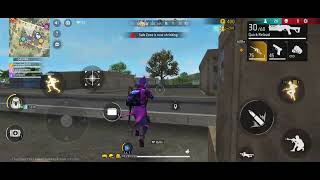 Free Fire Max squad gameplay overpowered vss gun [upl. by Oine]