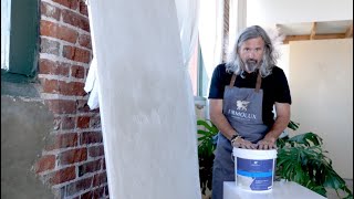 How to Apply Authentic Venetian Plaster  Marmorino Berlina Smooth [upl. by Raskind]