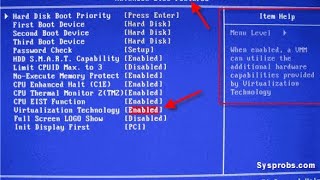 How to Enable Virtualization in BIOS on Windows78Solve the Problem of vtx is disabled in BIOS [upl. by Gnah]