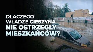 NIE MIELI SZANS UCIEC PRZED POWODZIĄ Dlaczego władze Cieszyna nie ostrzegły mieszkańców [upl. by Akcebar243]