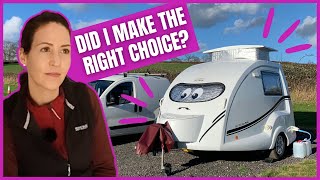 MY FIRST YEAR WITH A GOPOD CARAVAN  Owners Review  Going GoPod Plus  Micro Caravan [upl. by Walling744]