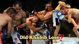 The only Guy Khabib suffered to take down [upl. by Nnyleuqcaj]