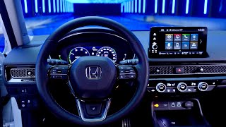 HONDA Civic 2023  INTERIOR details digital cockpit amp new infotainment system [upl. by Lippold]