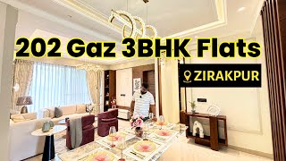 ये hai Spacious 202Gaz में 3Bhk Flats in Zirakpur for Sale [upl. by Anuaik]