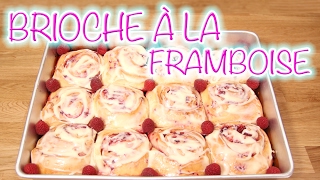 RECETTE BRIOCHE FRAMBOISE  CARL IS COOKING [upl. by Bum]