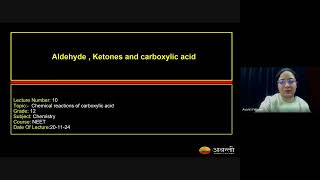 Aldehyde Ketone amp Carboxylic Acids L10  12th NEET Chemistry  20th Nov 2024 [upl. by Nahtnamas]